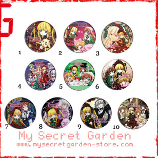Rozen Maiden ローゼンメイデン Anime Pinback Button Badge Set 1a or 1b ( or Hair Ties / 4.4 cm Badge / Magnet / Keychain Set )